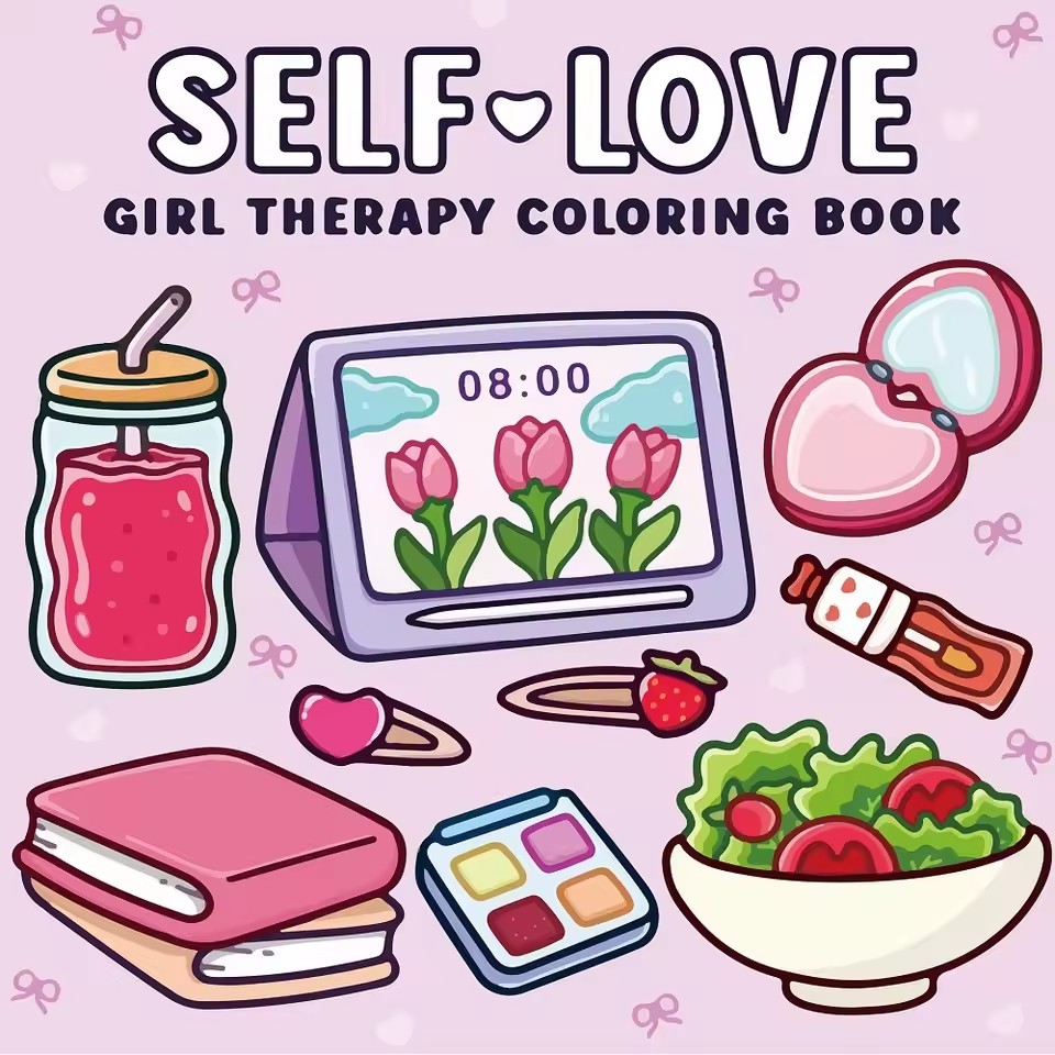 Food Y Snacks Coloring Book - Selbstliebe-Malbuch für Erwachsene – 50 kräftige