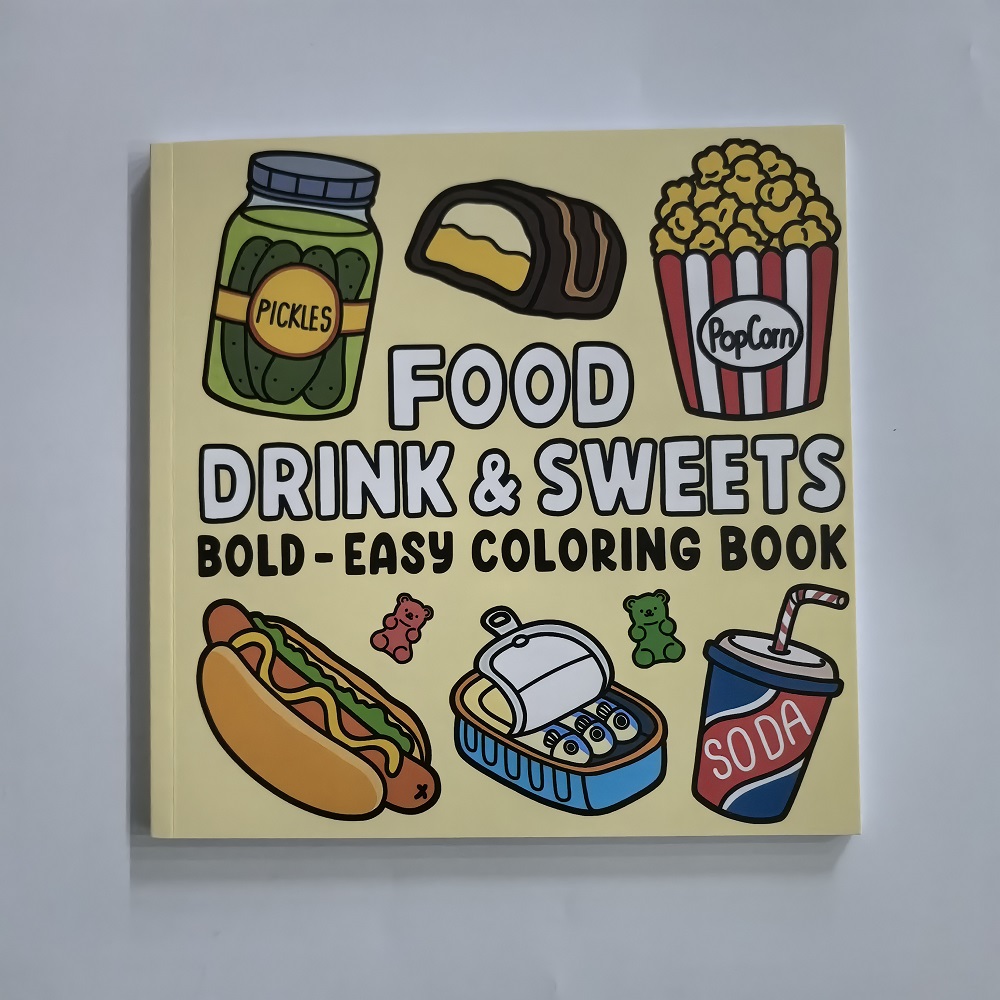 Malbuch für Lebensmittel, Getr – Food Y Snacks Coloring Book Bewertung und Preis