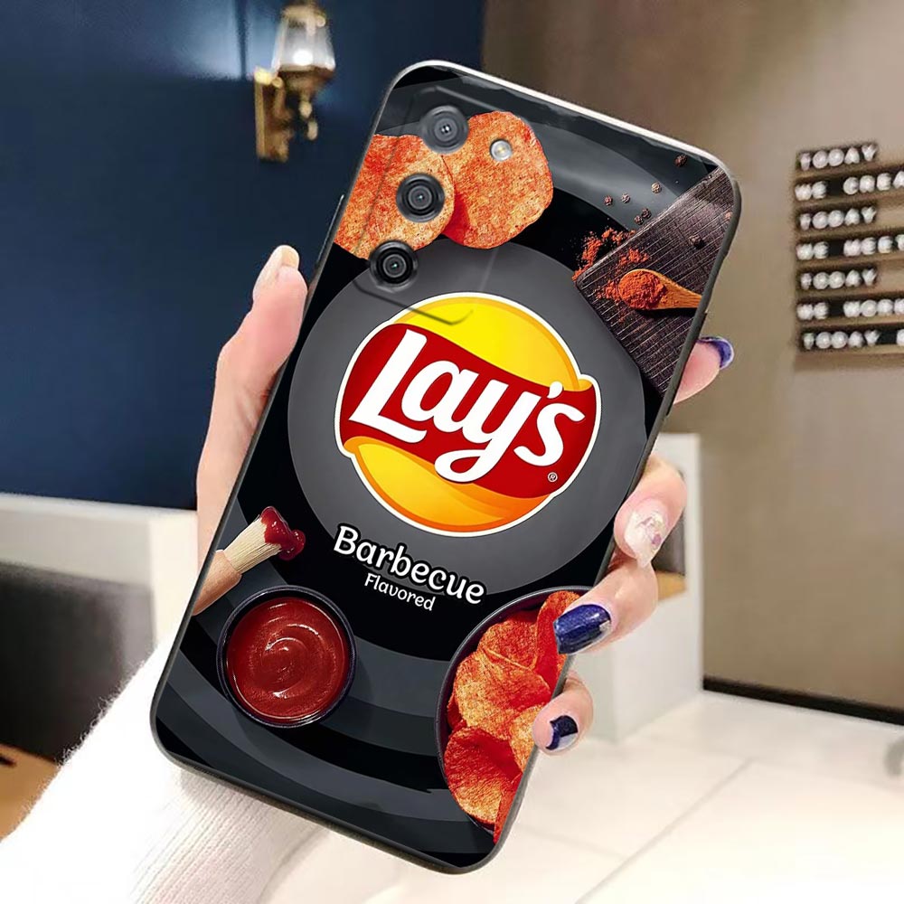 Handyhülle für OPPO A5X A6X A6 – Logo Food Snack Bewertung und Preis