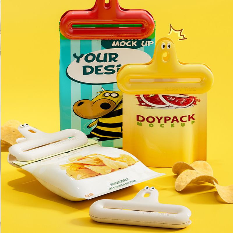1/4 Cartoon-Verschlussklammer, – Food Snacks Packaging Bewertung und Preis