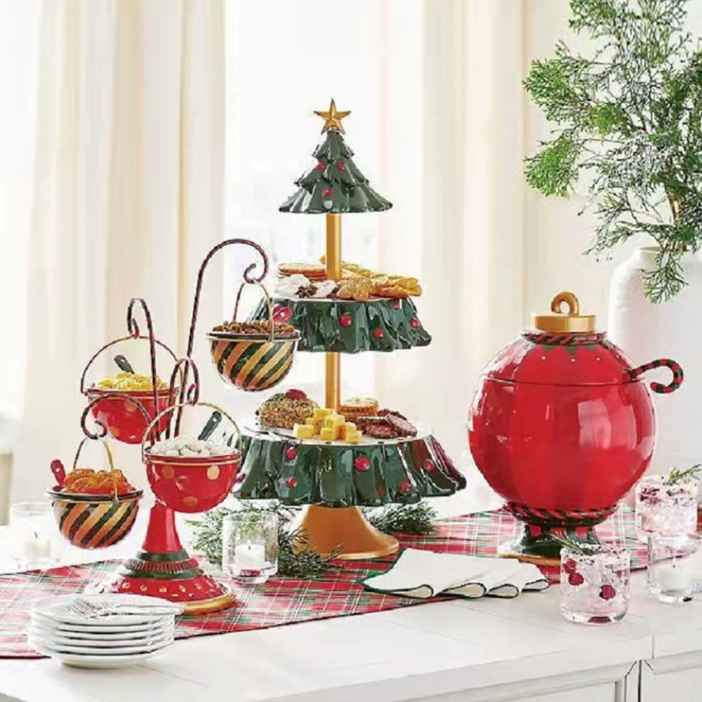 Weihnachten Baum Dessert Platt – Food City Snacks Bewertung und Preis