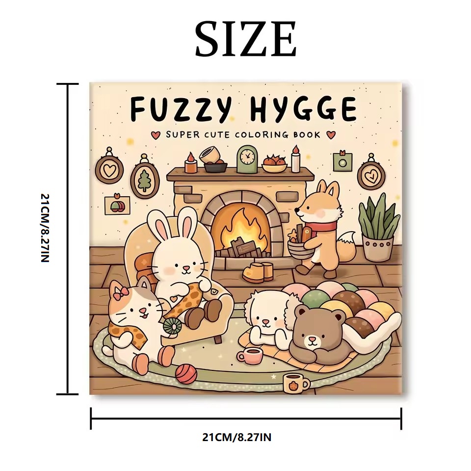 FUZZY HYGGE Malbuch für Erwach – Food Y Snacks Coloring Book Bewertung und Preis