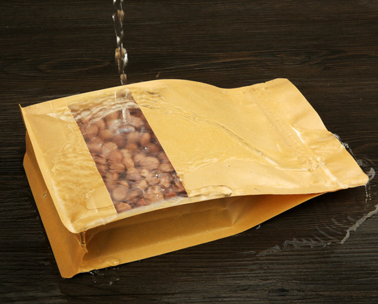 50 Stück 3D-Stehbeutel aus Kra – Logo Food Snack Bewertung und Preis