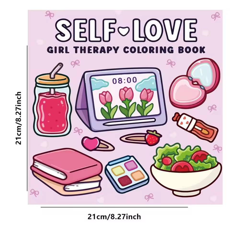 Selbstliebe-Malbuch für Erwach – Food Y Snacks Coloring Book Bewertung und Preis