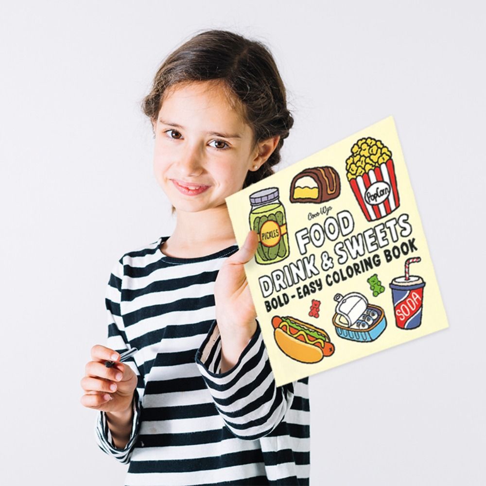 Beruhigendes Malbuch für Mädch – Food Y Snacks Coloring Book Bewertung und Preis