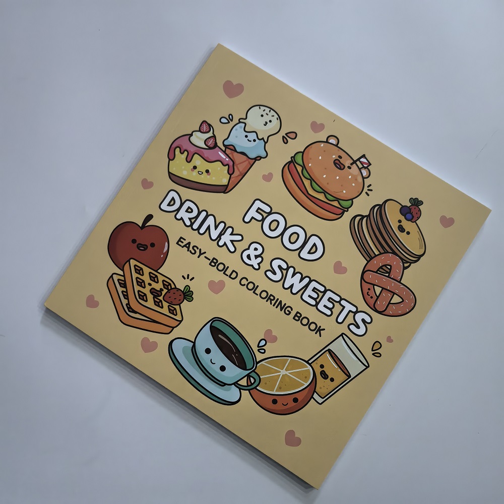 Essen, Getränke und Süßigkeite – Food Y Snacks Coloring Book Bewertung und Preis