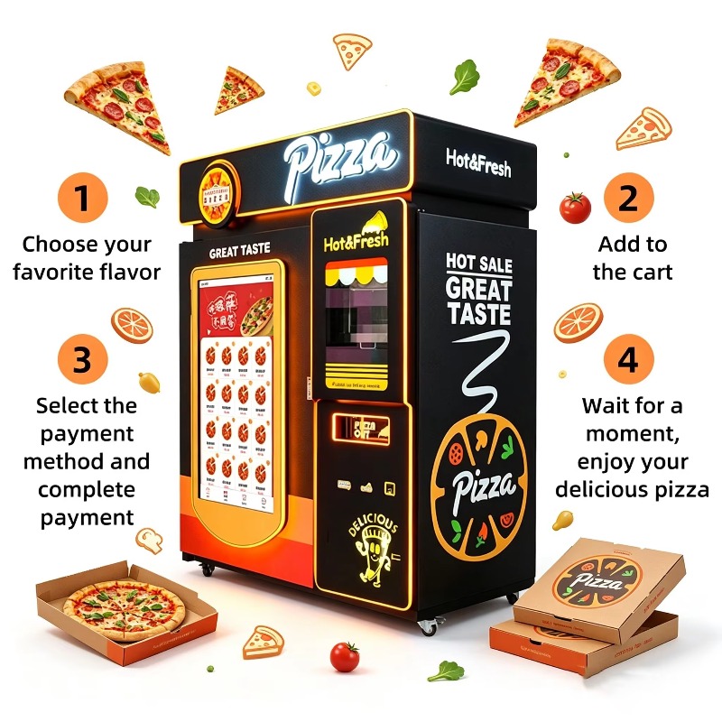 Fertiggerichte Pizza-Verkaufsa – Food Snacks Corner Bewertung und Preis