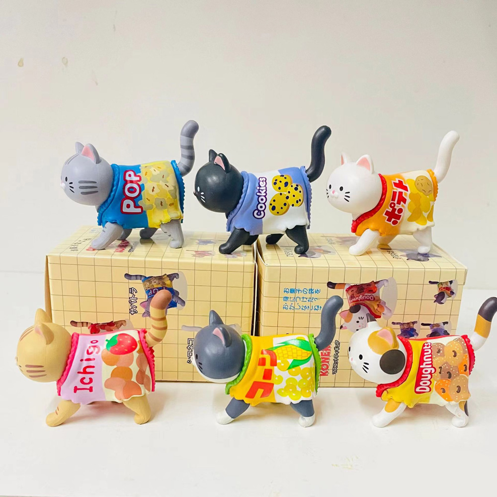 Blindbox mit Katzenmotiv, Süßi – Food Snacks Packaging Bewertung und Preis