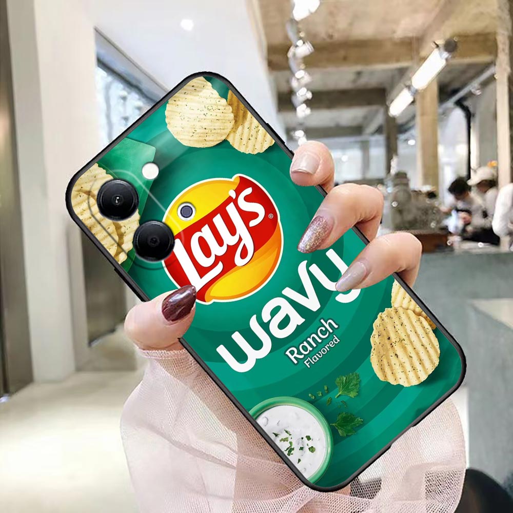Handyhülle für VIVO Y400 Y04 Y – Logo Food Snack Bewertung und Preis