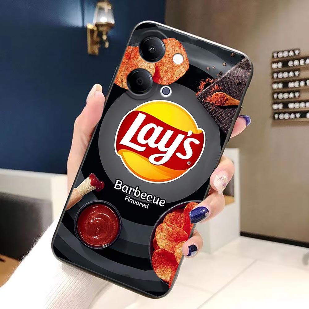 Handyhülle für VIVO Y400 Y04 Y – Logo Food Snack Bewertung und Preis
