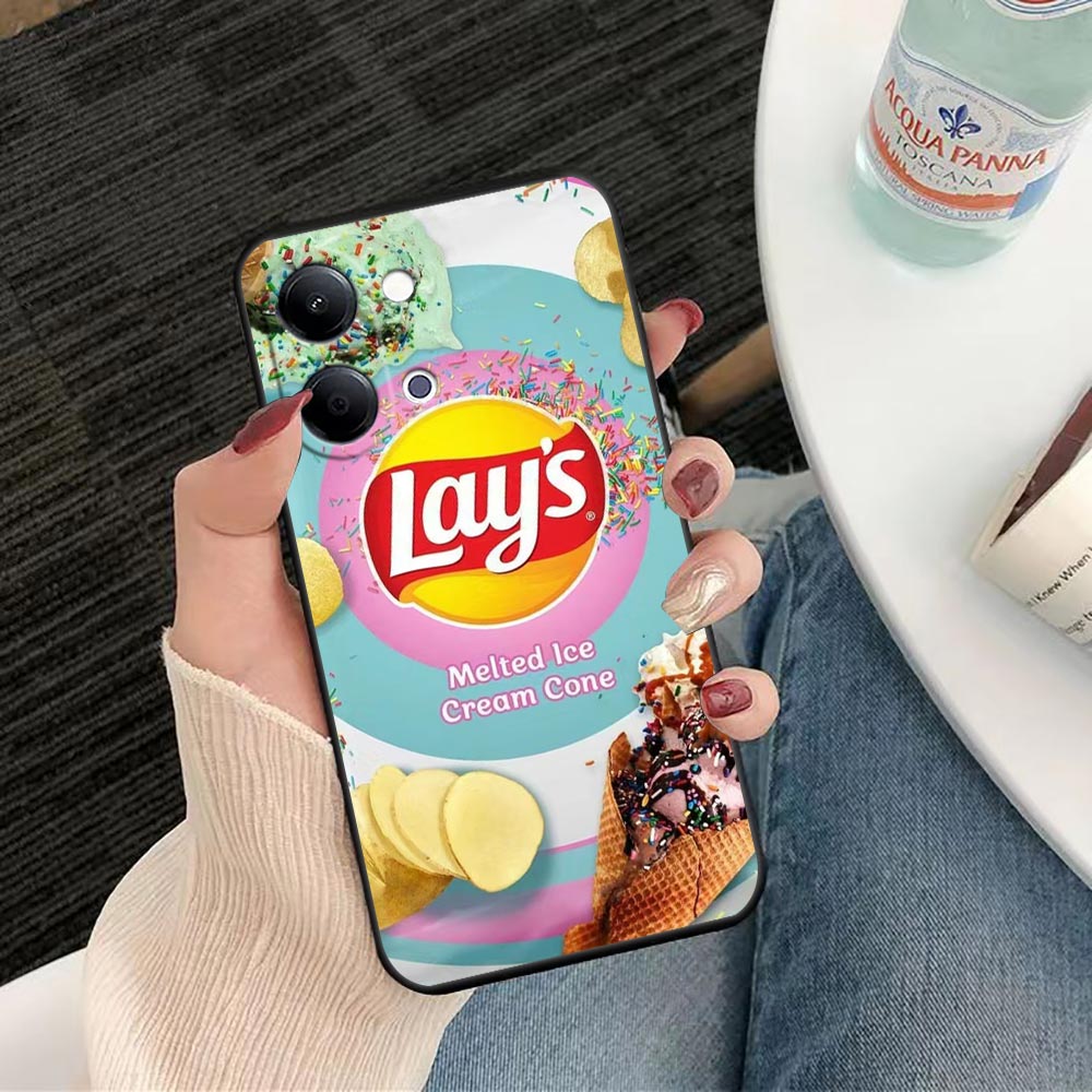 Handyhülle für VIVO Y400 Y04 Y – Logo Food Snack Bewertung und Preis